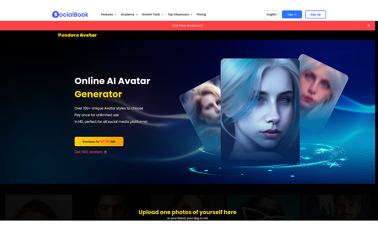 Pandora Avatars screenshot