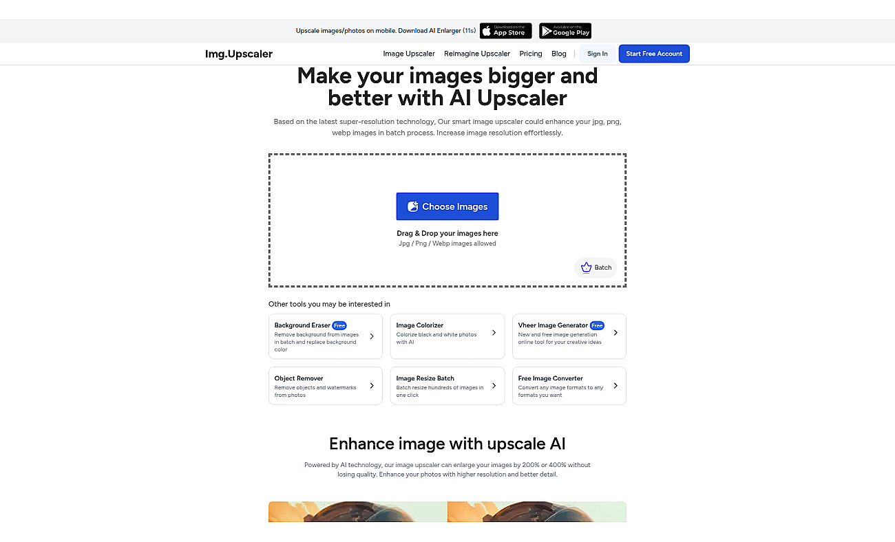 Img Upscaler screenshot