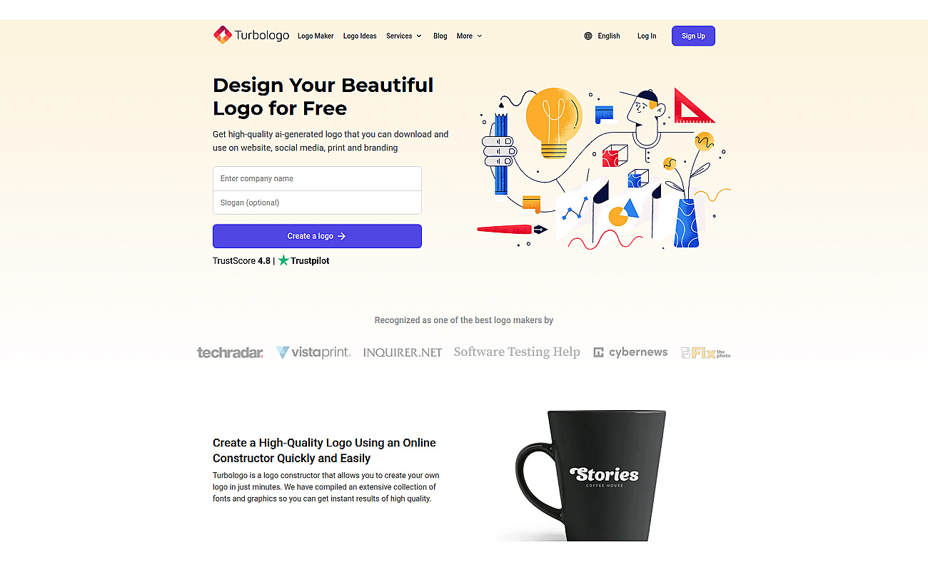 Turbologo screenshot
