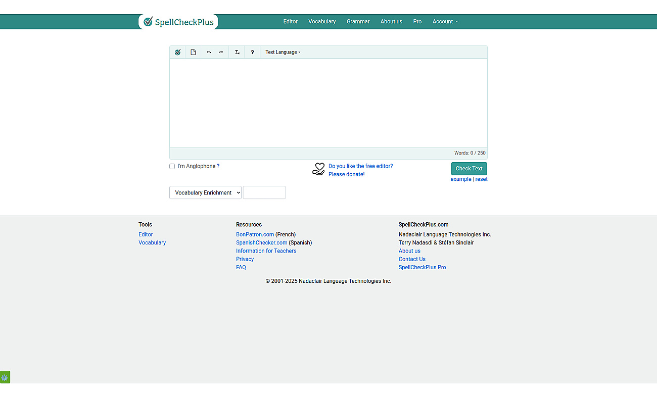 Spellcheck Plus screenshot