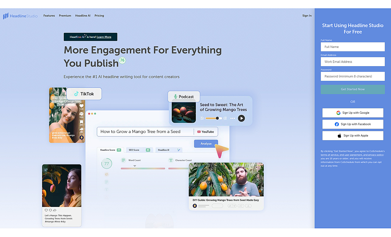 CoSchedule screenshot