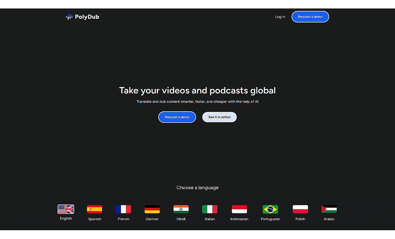 PolyDub screenshot