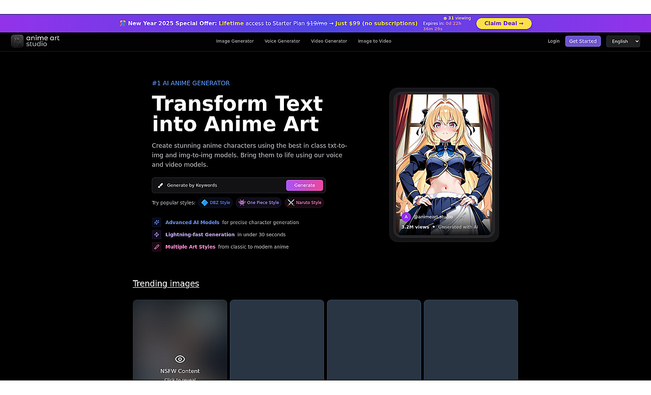 Anime Art Studio screenshot