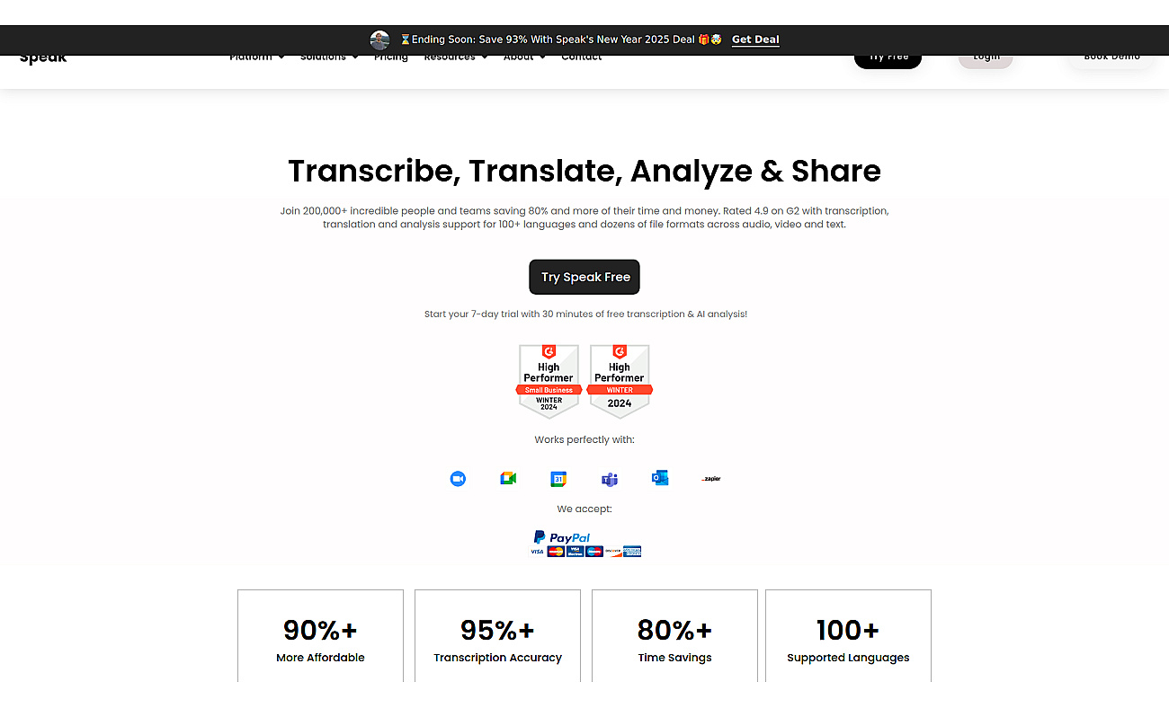 Speak AI screenshot