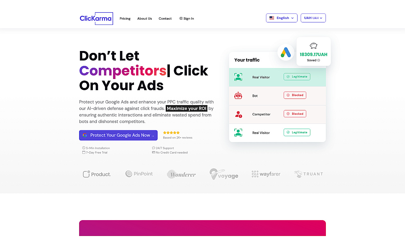 ClicKarma screenshot