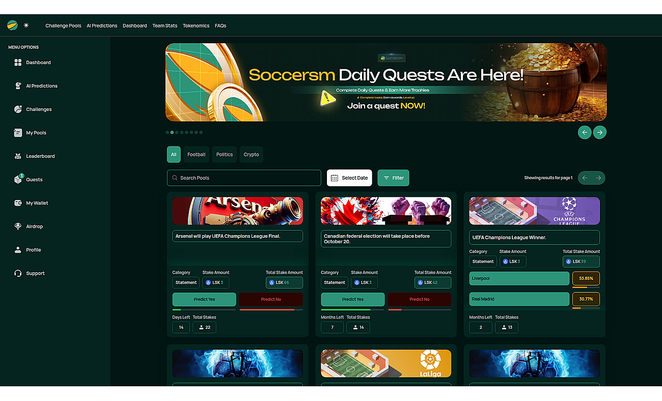 Soccersm Analytics AI screenshot