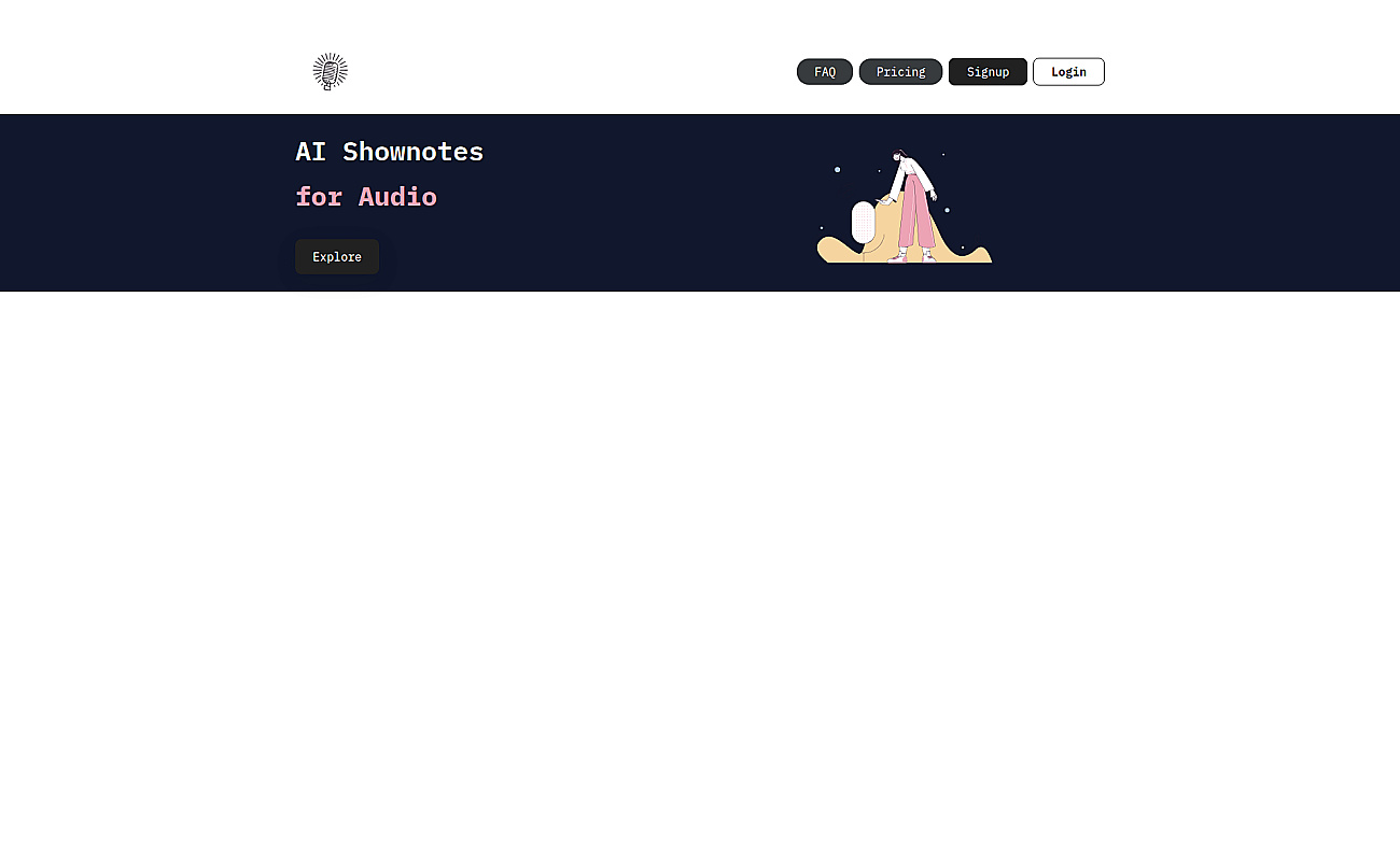 Shownotes screenshot