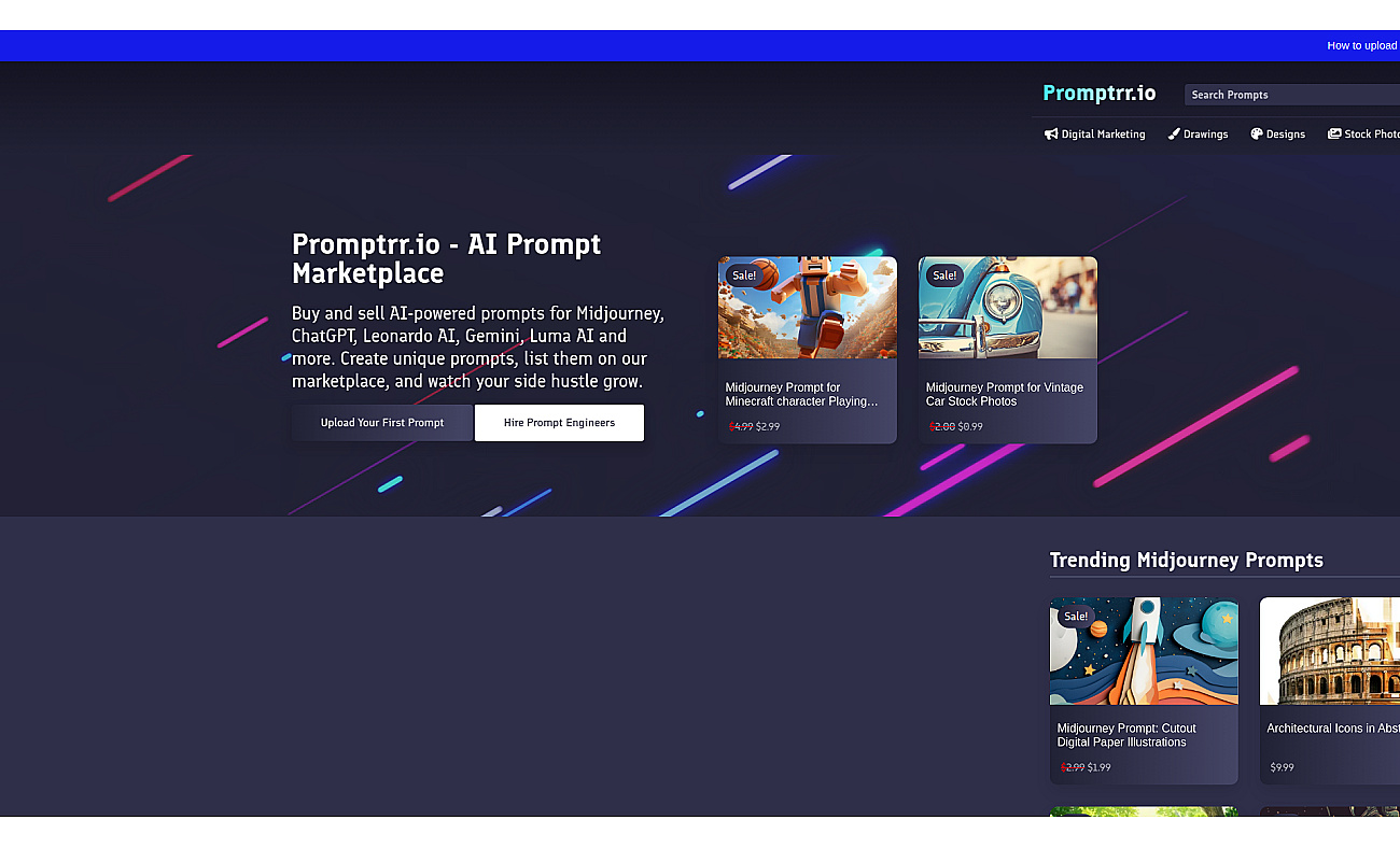 Promptrr screenshot