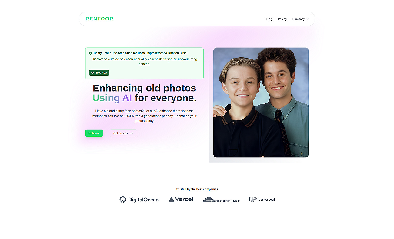 Rentoor screenshot