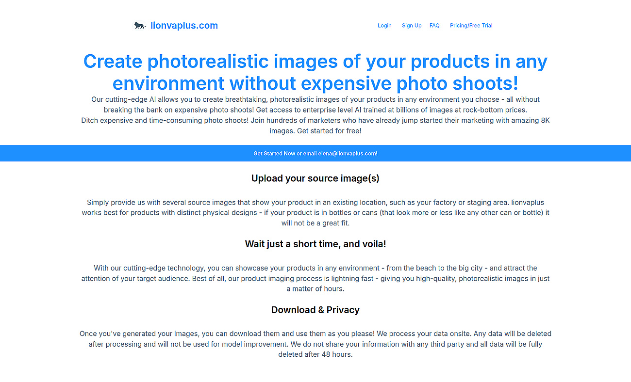 Lionvaplus screenshot