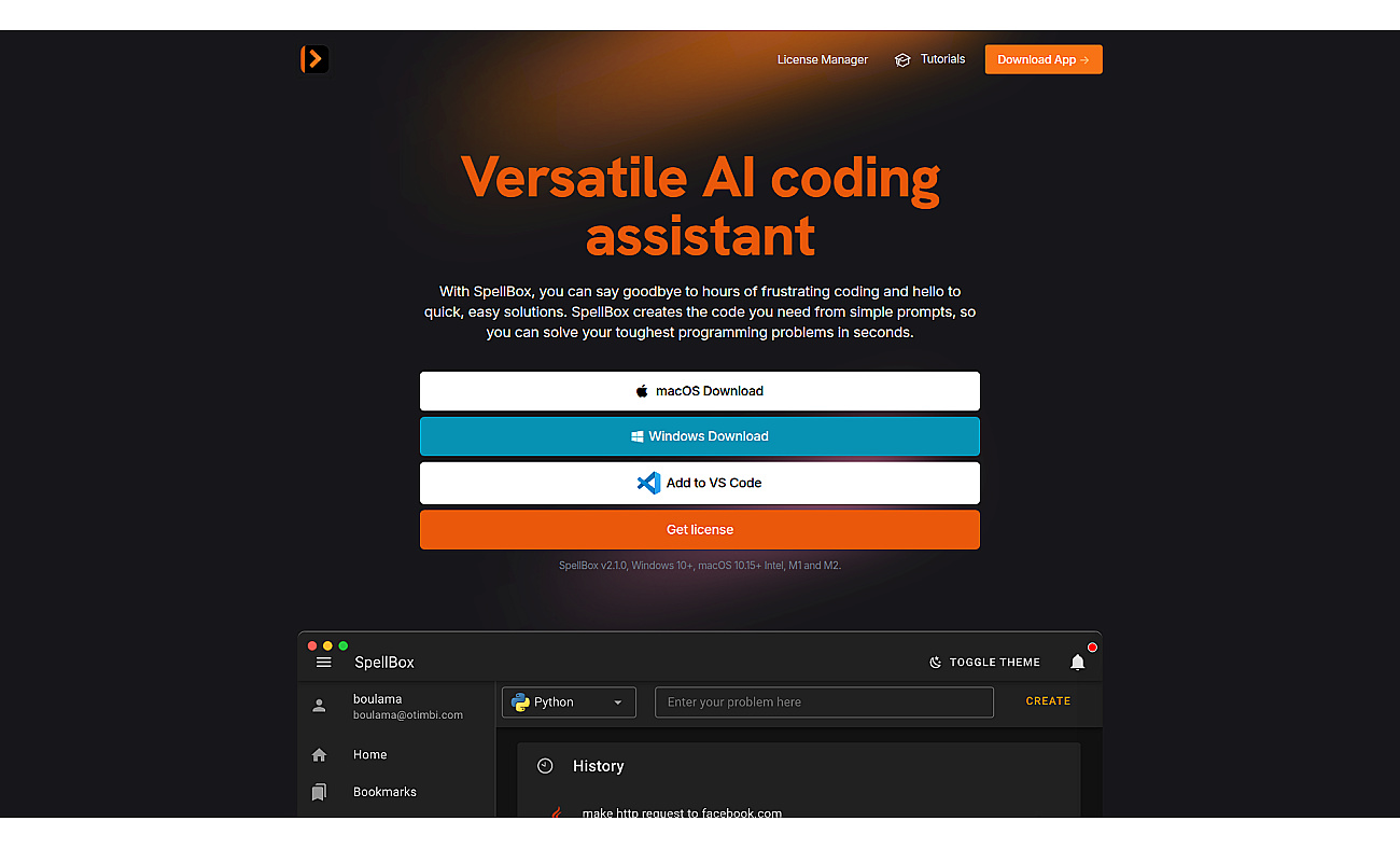 SpellBox screenshot