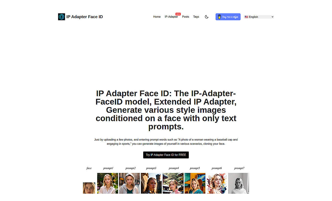 IP Adapter FaceID screenshot