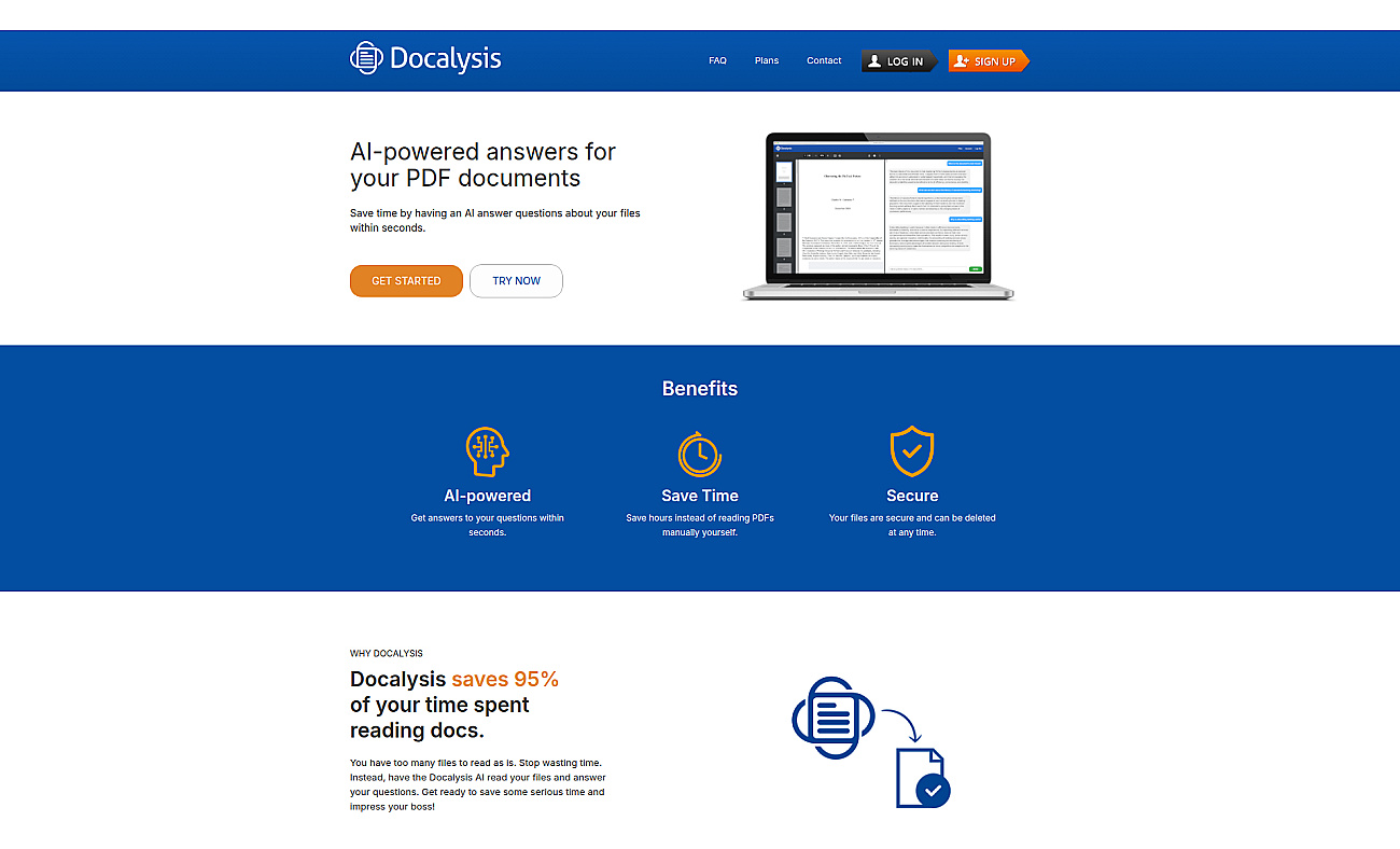 Docalysis screenshot