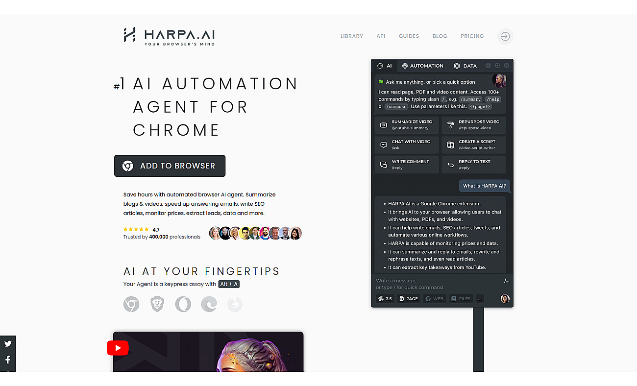 Harpa screenshot