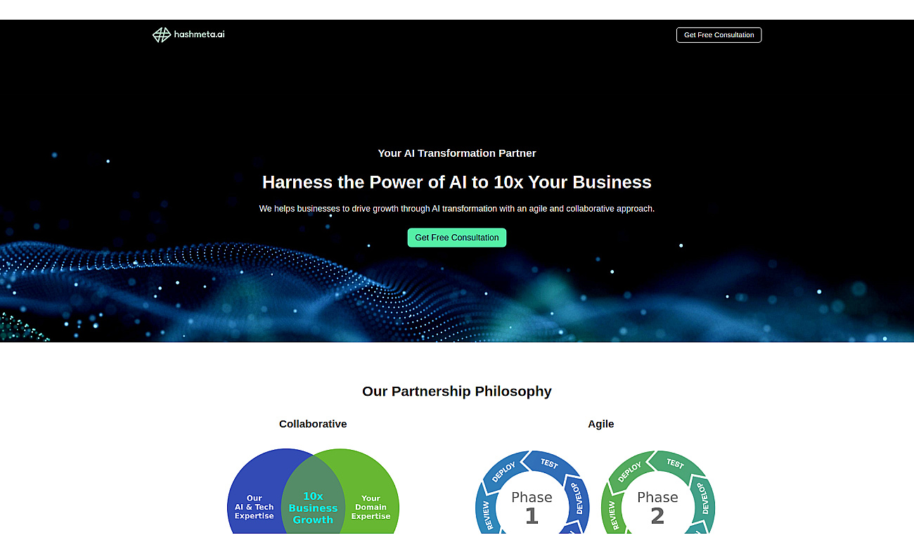 Hashmeta AI screenshot