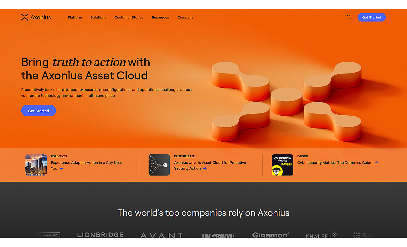Axonius screenshot