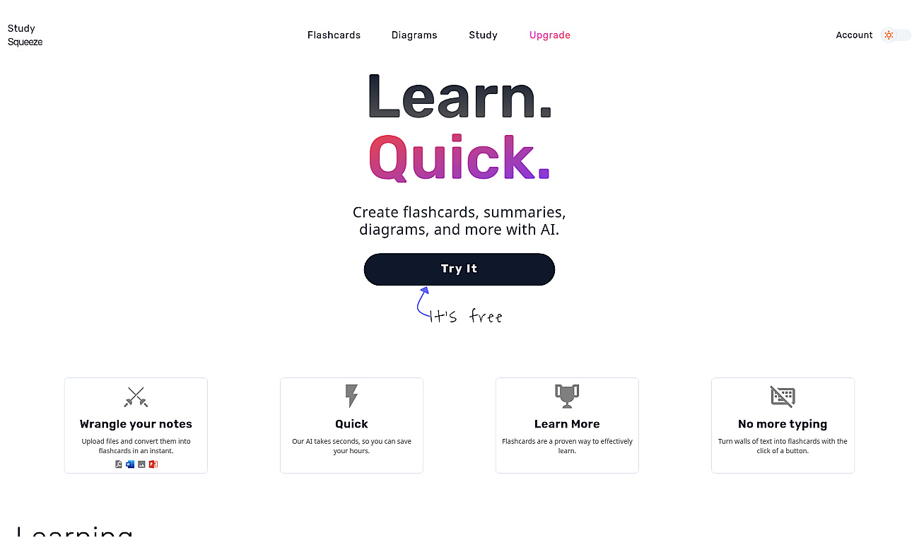 Study Squeeze screenshot
