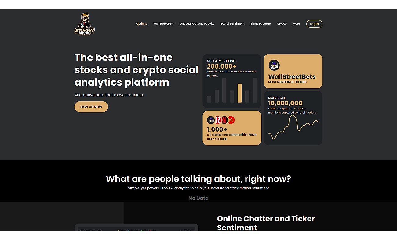 SwaggyStocks screenshot