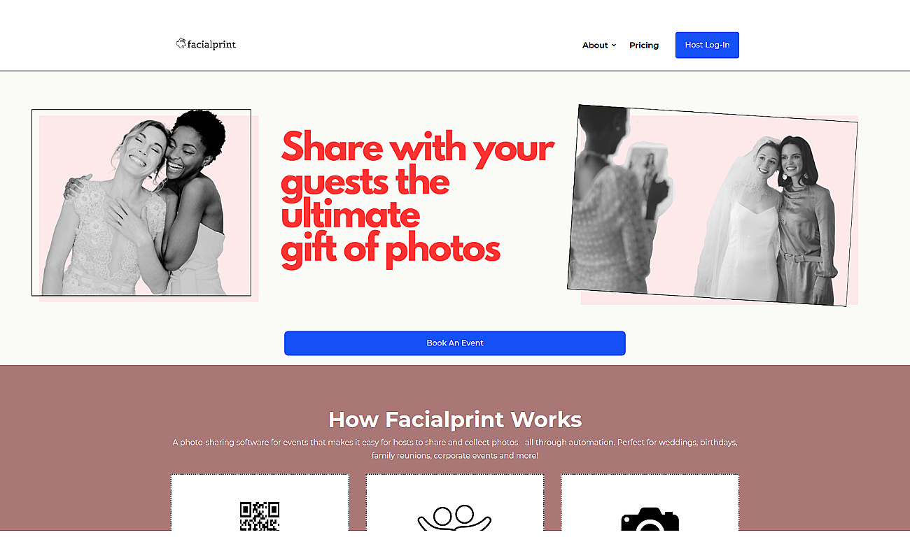 Facialprint screenshot