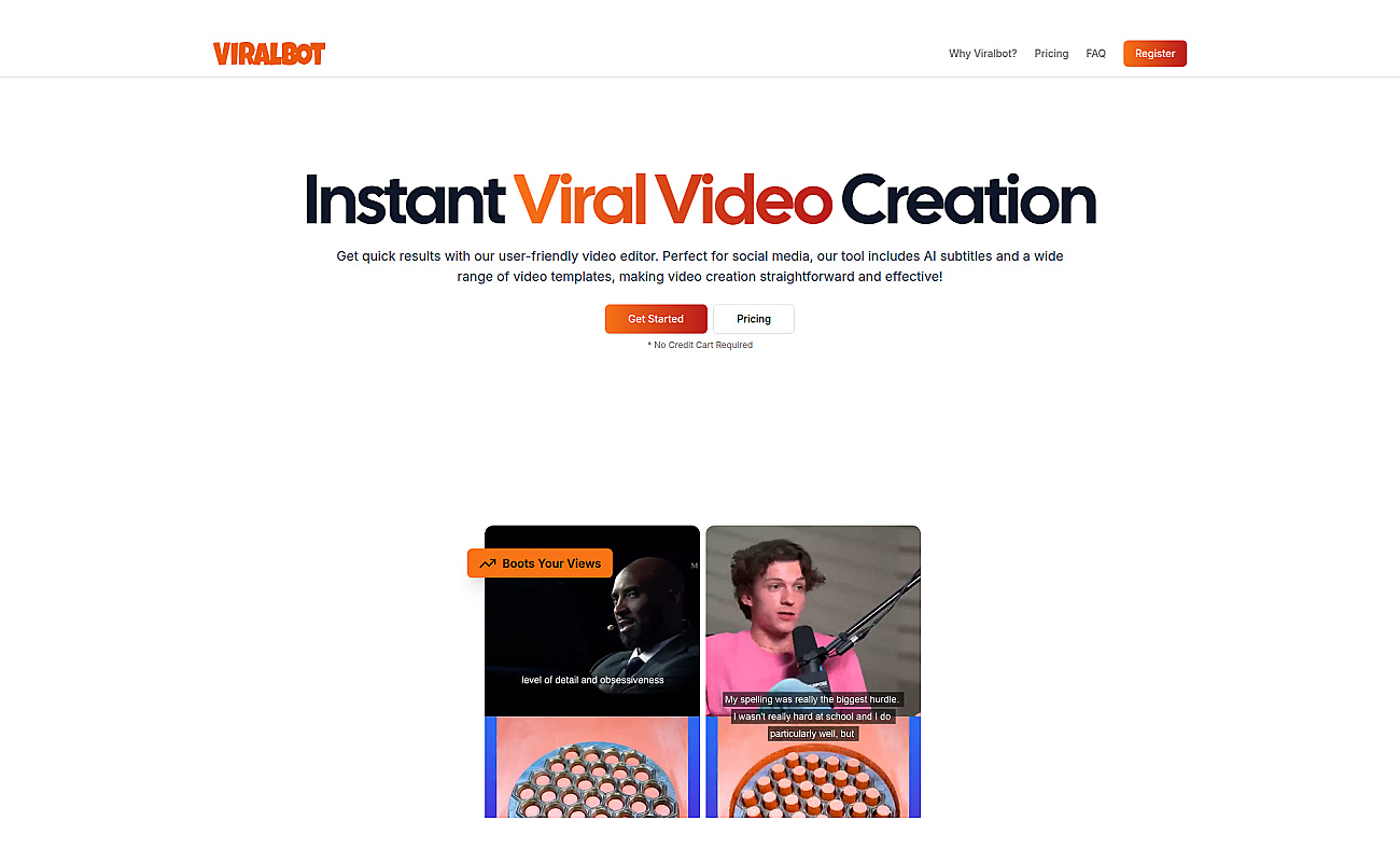 Viralbot screenshot