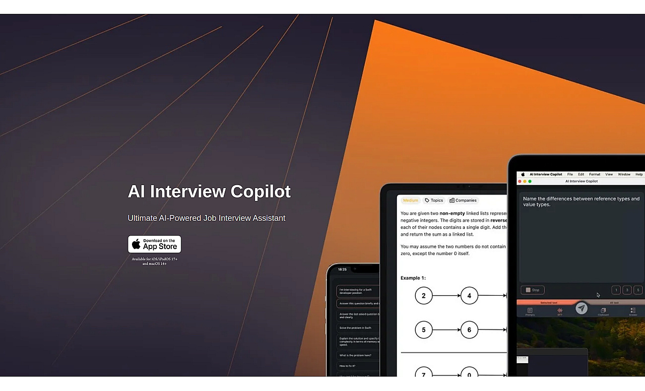 AI Interview Copilot screenshot