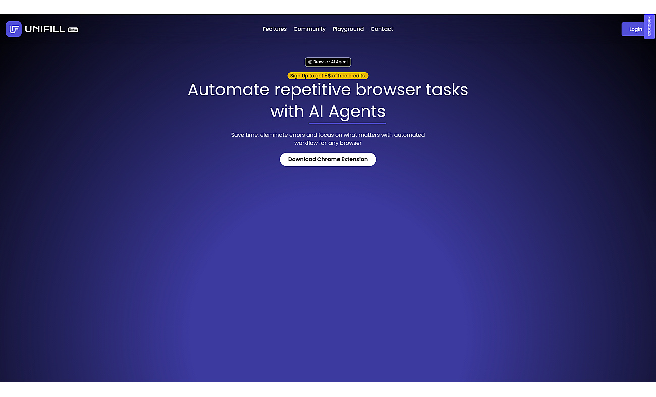 UniFill AI screenshot