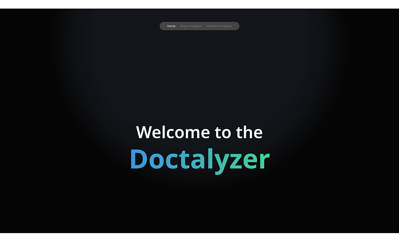 Doctalyzer screenshot