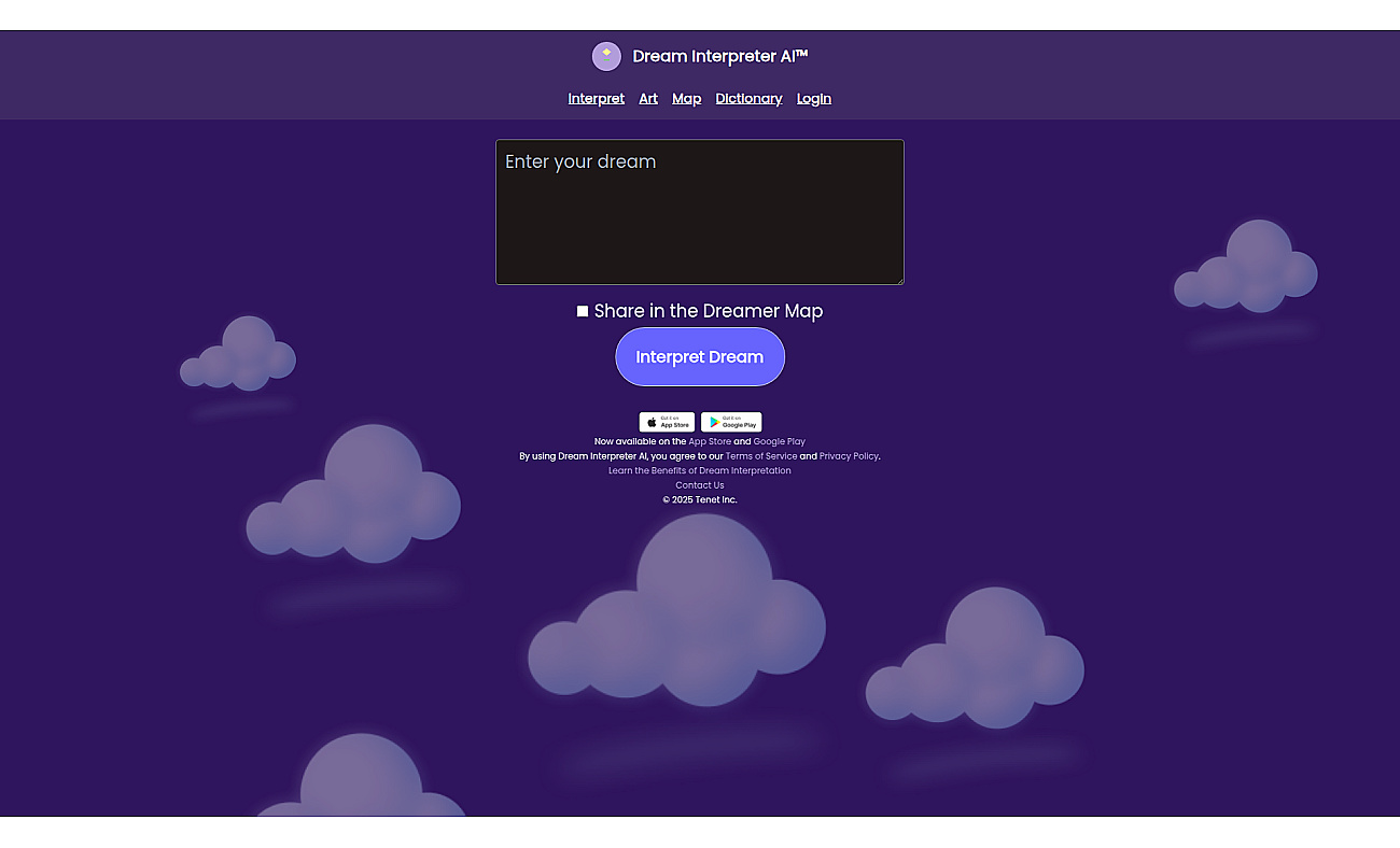 Dream Interpreter screenshot