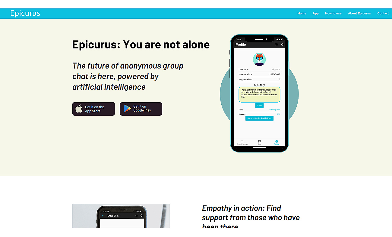 Epicurus screenshot