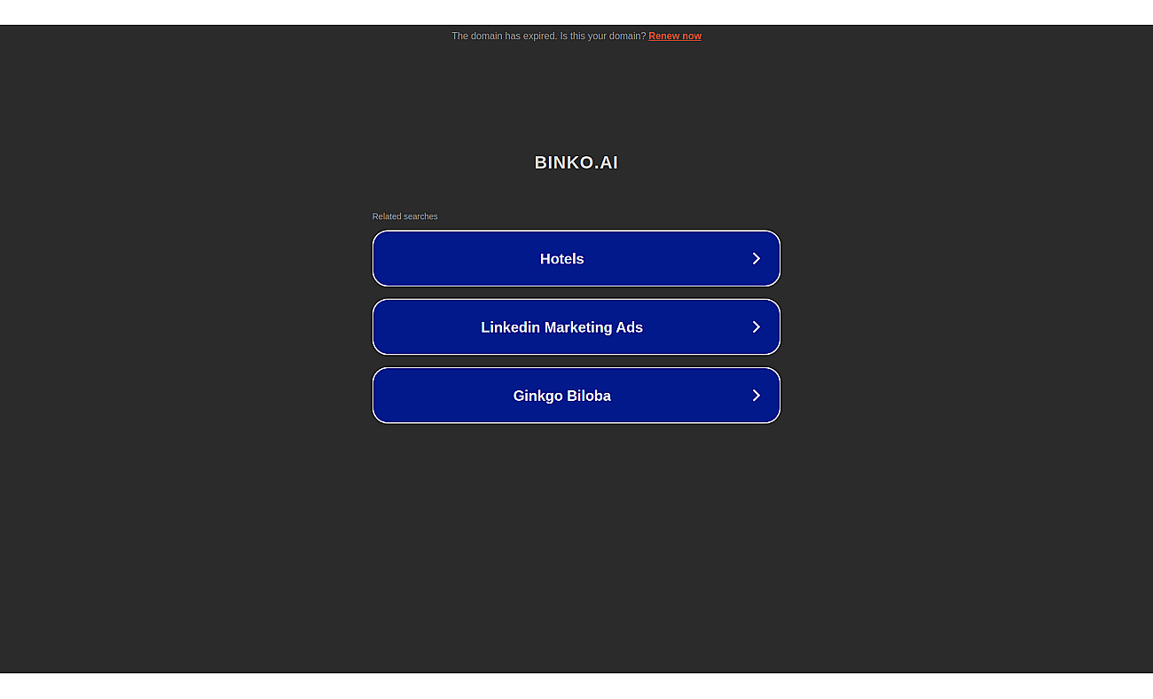Binko screenshot