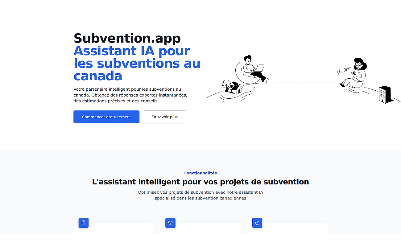 Subvention.app screenshot