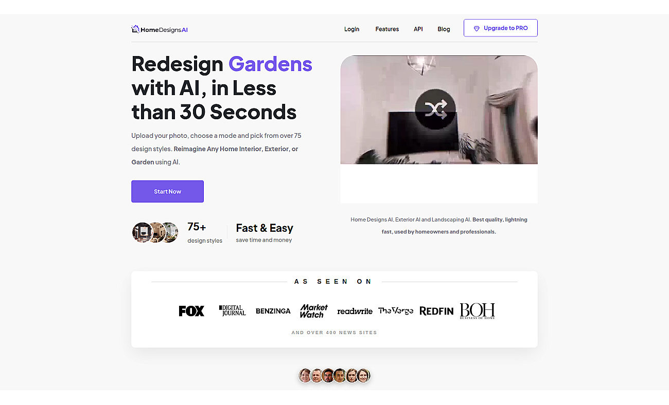 HomeDesignsAI screenshot