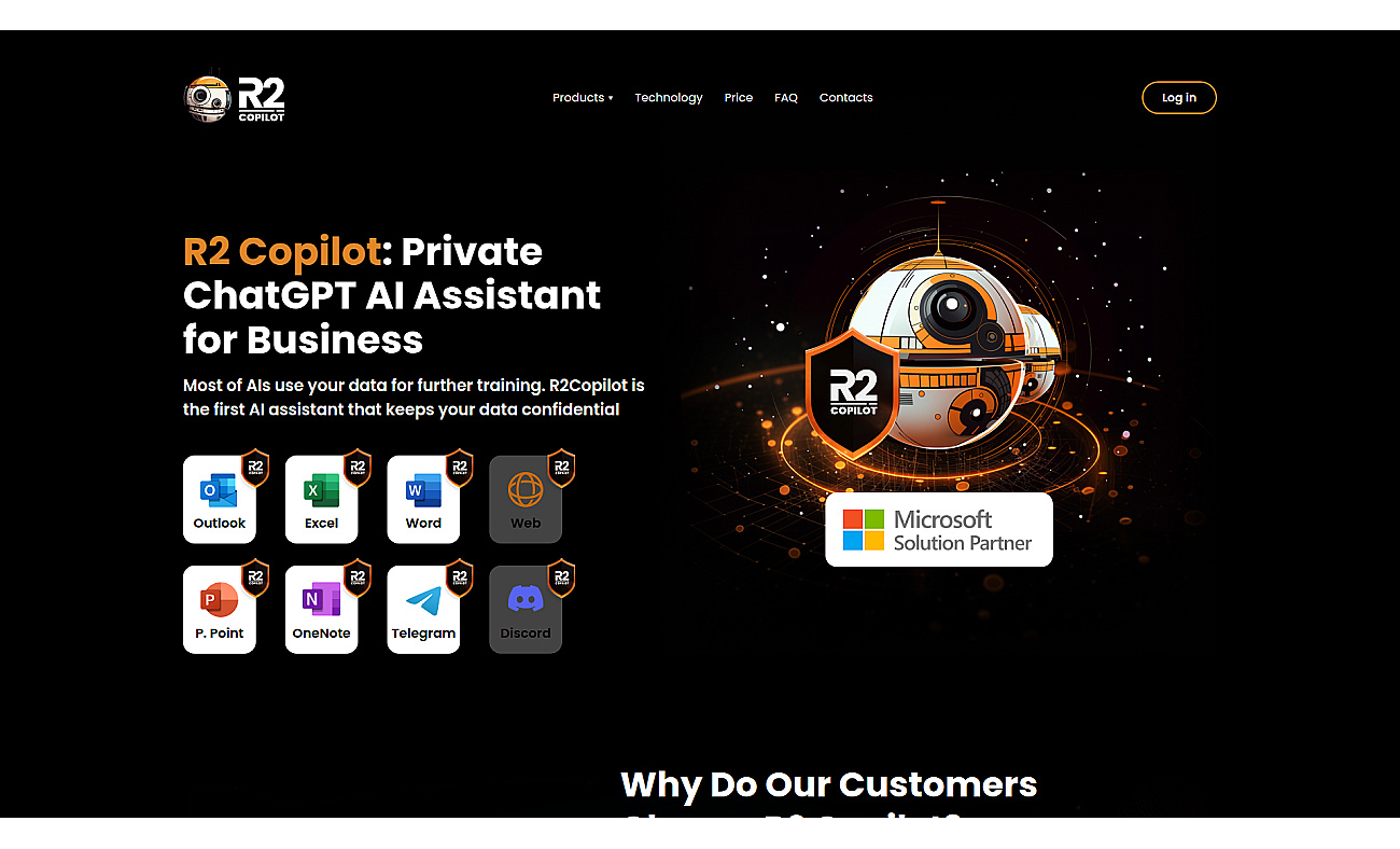 R2 Copilot screenshot