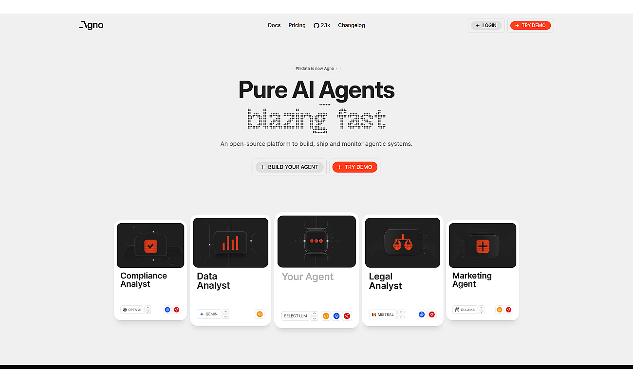 Phidata screenshot