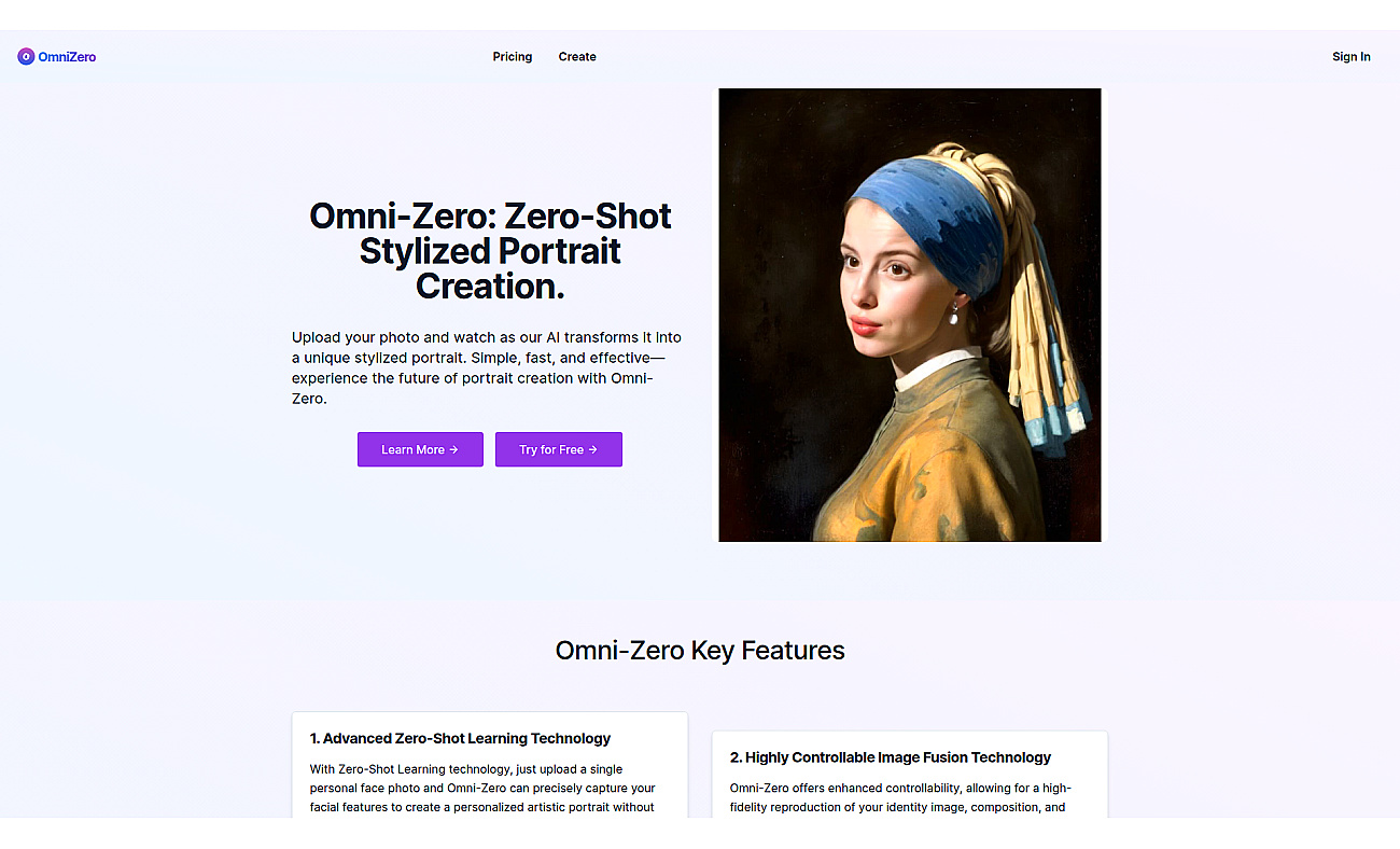 Omni zero screenshot
