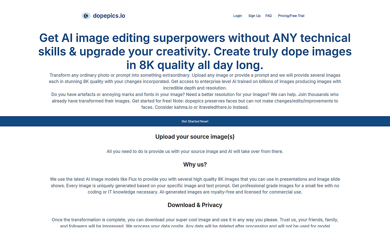 Dopepics screenshot