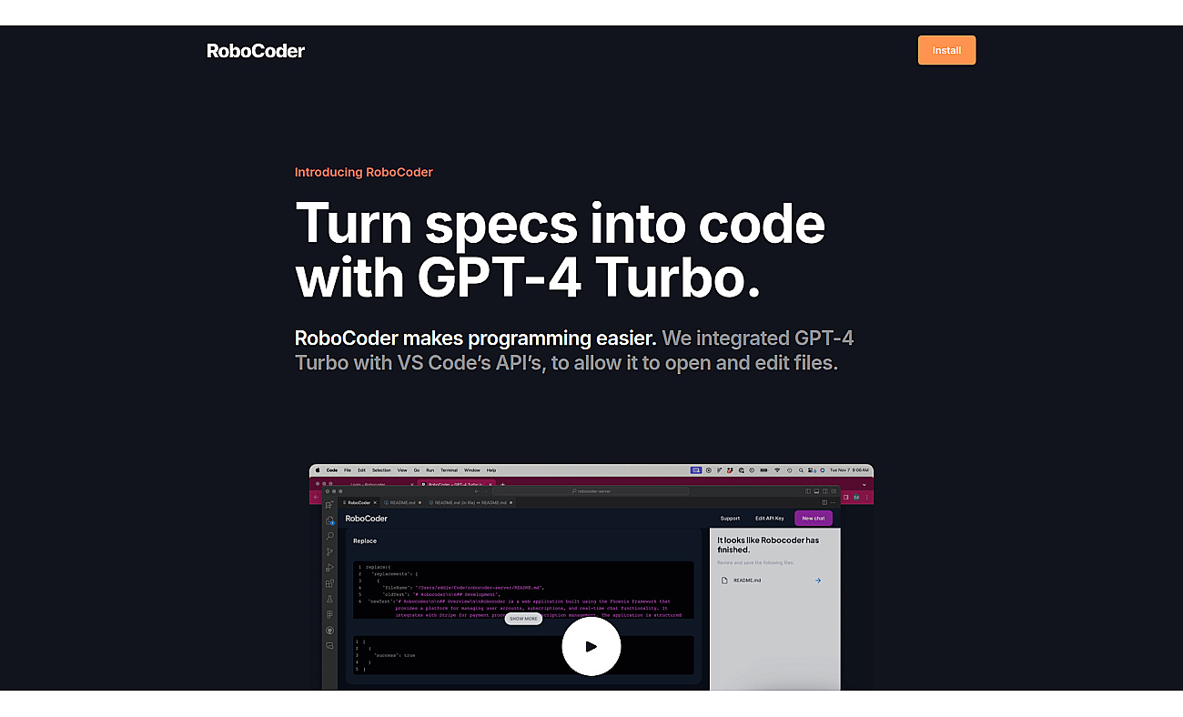 Robocoder screenshot