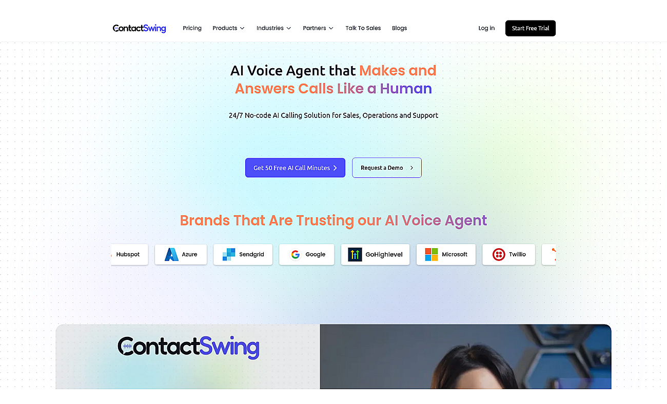 Contact Swing screenshot