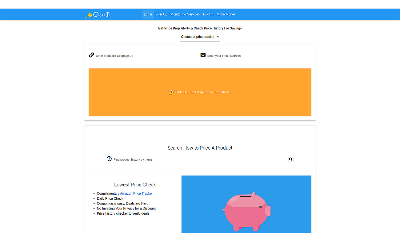 Glassit.co screenshot