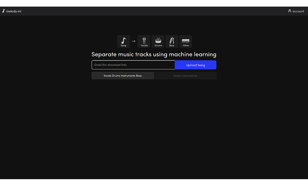 Melody ML screenshot