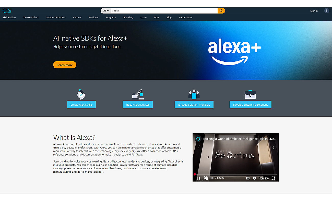 Amazon Alexa screenshot