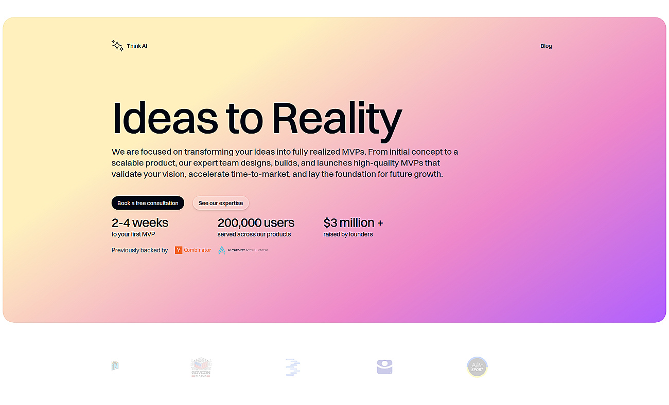 Think AI Agency screenshot