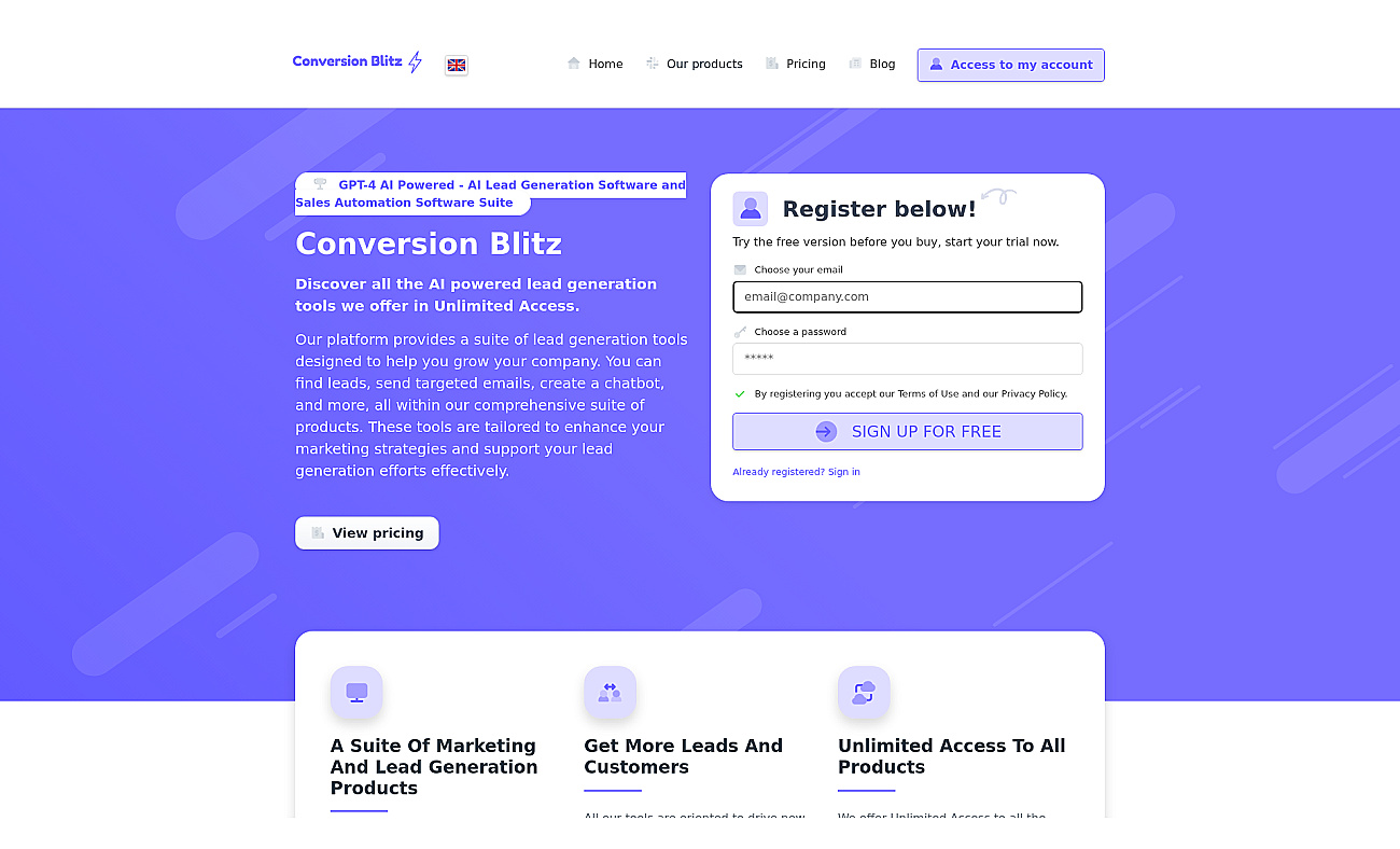 Conversion Blitz screenshot