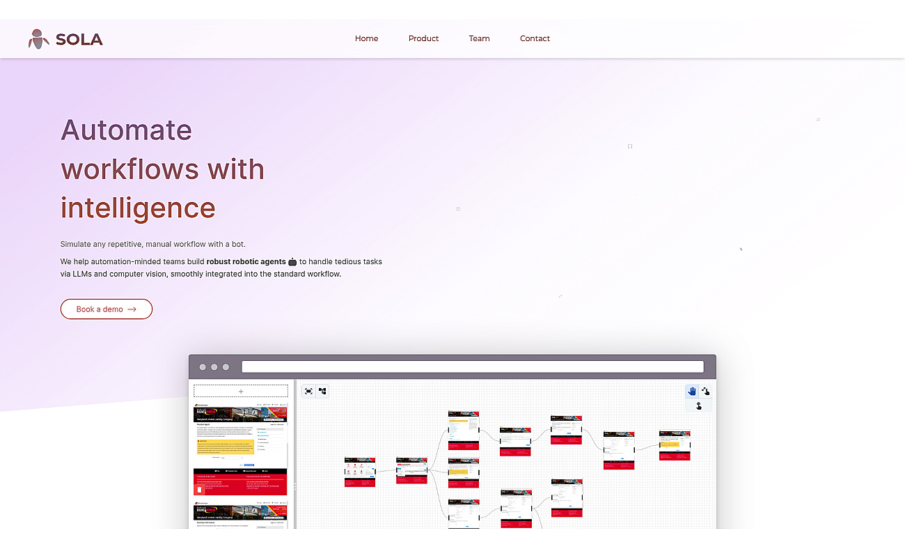 Sola Solutions screenshot