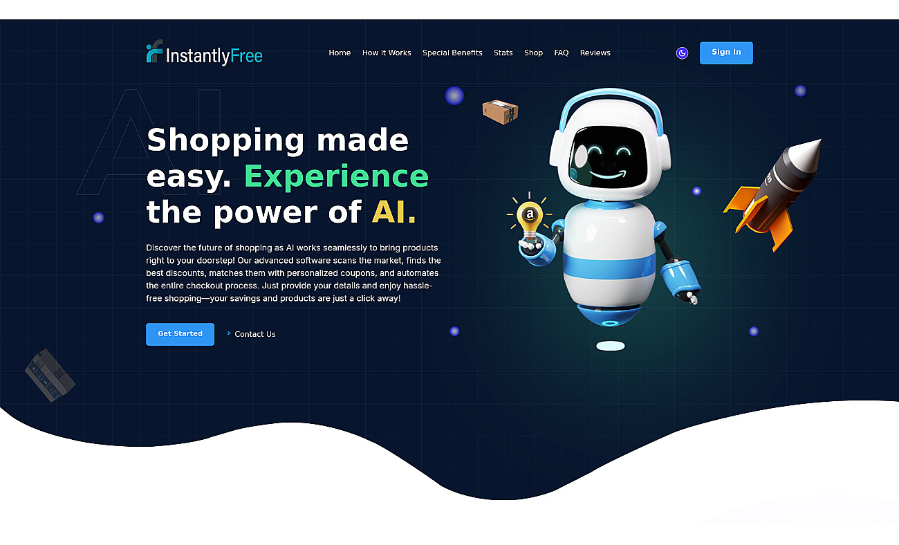 InstantlyFree screenshot