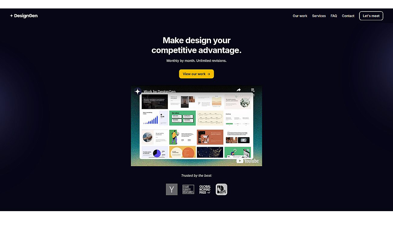 DesignGen screenshot