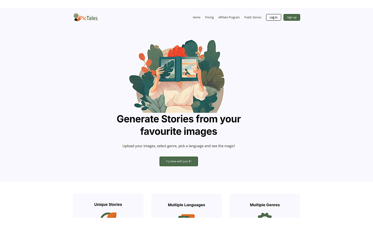 PicTales screenshot