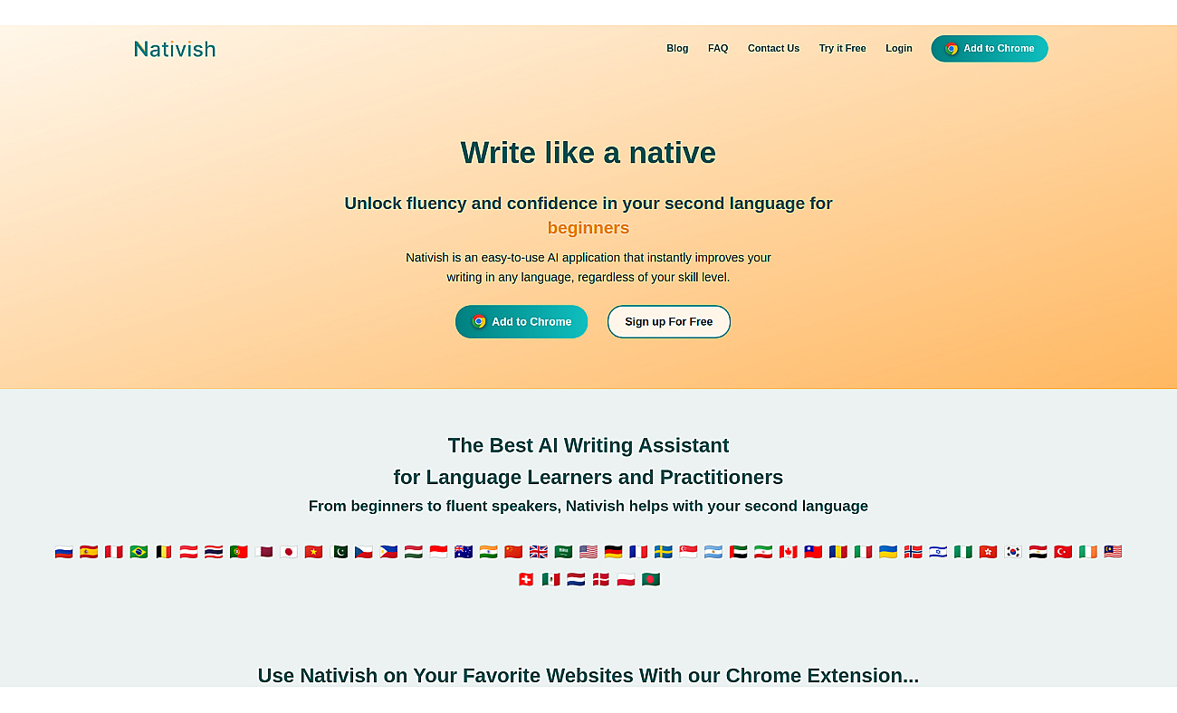 Nativish screenshot