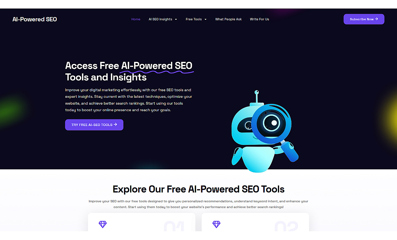 AI-Powered SEO screenshot