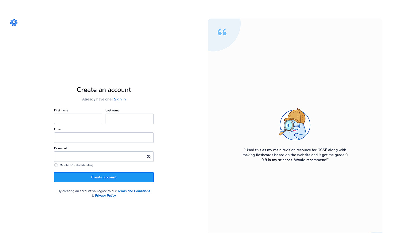 Cognito screenshot